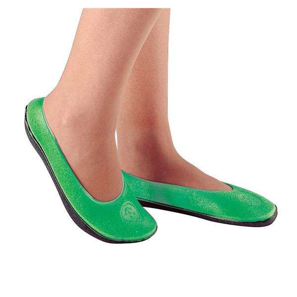 Slippers Patient Pillow Paws Foam Green Large Size 8.5-10 2/Pk, 72 PK/CA